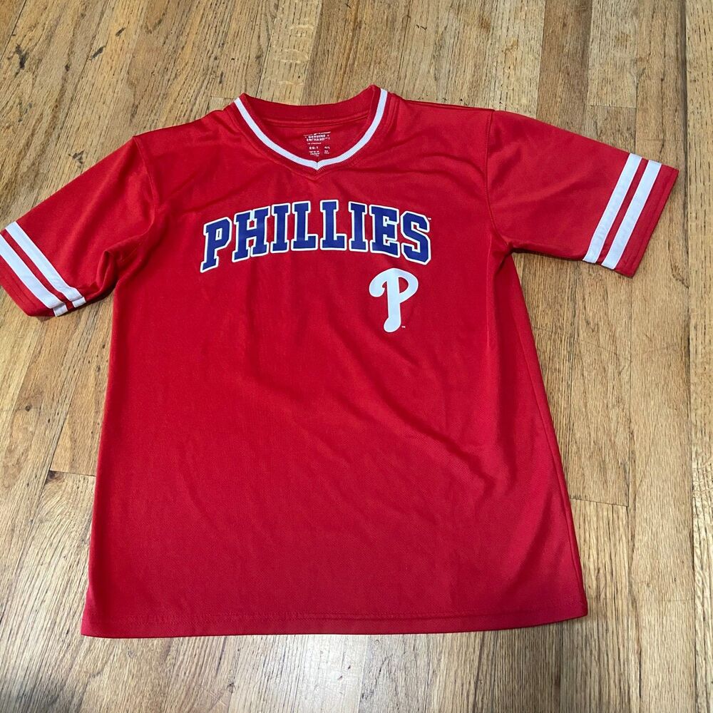 MLB Genuine Merch Philadelphia Phillies Bryce Harper #3 Jersey Tee 4/5